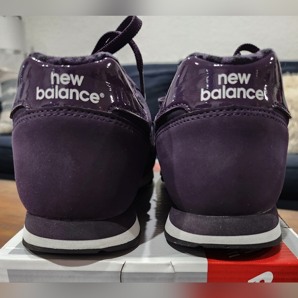 New Balance Women's 373 Sneakers Purple Leopard Sz 9.5 - Picture 8 of 10